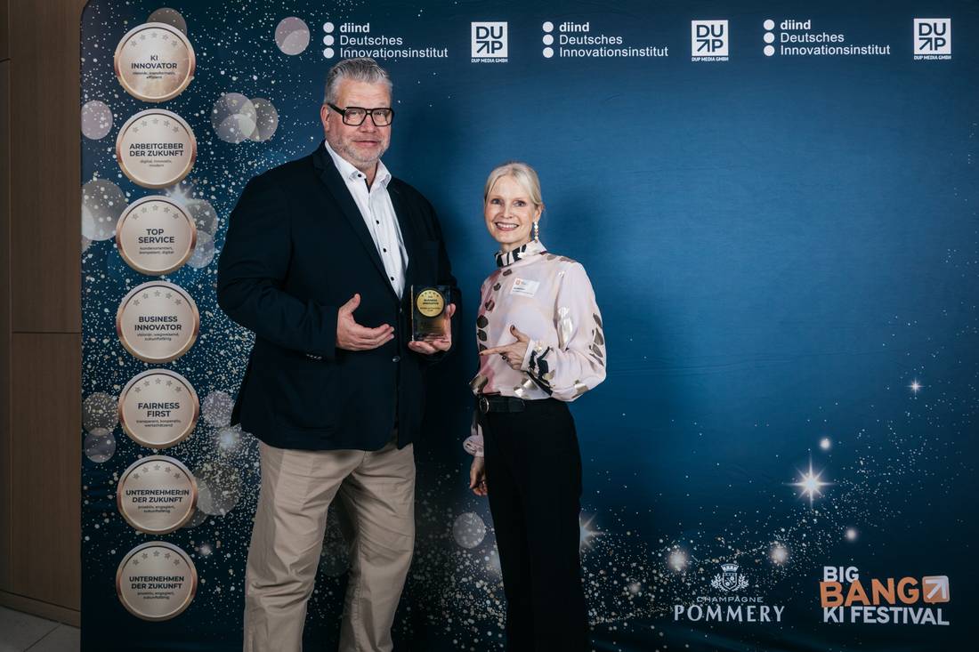 Harry Flint macht Marken sichtbar - ausgezeichnet mit dem Business-Innovator-Award